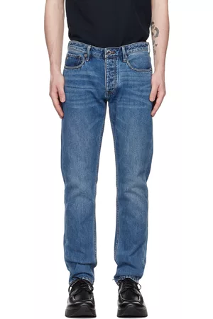 Emporio Armani Blue Five-Pocket Jeans
