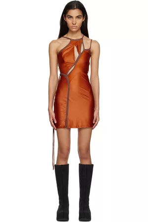 OTTOLINGER Orange Strappy Maxi Dress