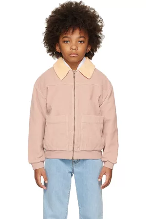 Repose AMS Giacche bomber - Kids Pink Spread Collar Bomber Jacket