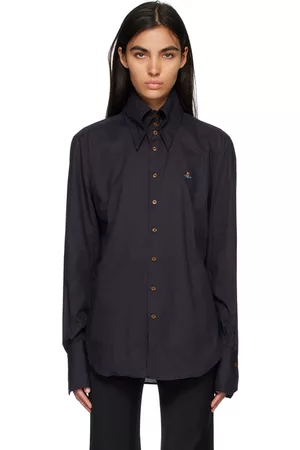 Vivienne Westwood Donna Camicie - Black Embroidered Shirt