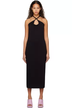 Proenza Schouler Donna Vestiti lunghi - Black White Label Halter Maxi Dress