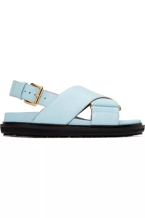 Marni Donna Sandali - Blue Fussbett Sandals
