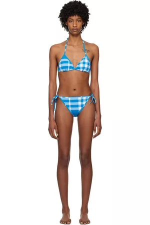 Burberry Donna Bikini - Blue Check Bikini