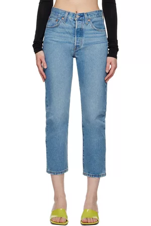Levi's Donna Cropped jeans - Blue 501 Original Cropped Jeans