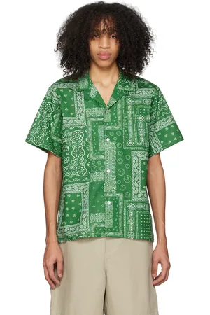 Bather Green Bandana Shirt