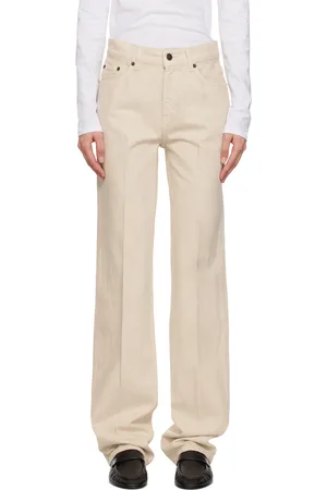 The Row Beige Carlton Jeans