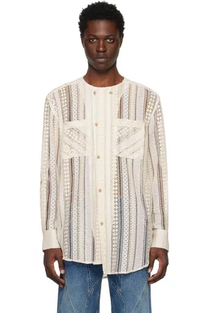 Andersson Bell Off-White Asymmetric Shirt