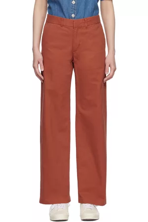 Levi's Orange Baggy Trousers