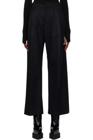 Jean Paul Gaultier Donna Pantaloni - Gray Pleated Trousers