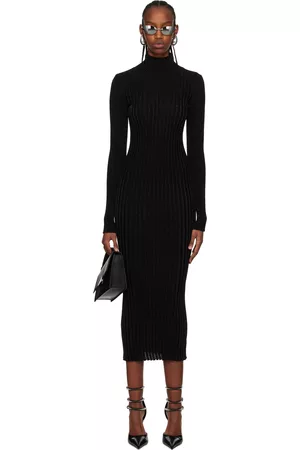 Jean Paul Gaultier Donna Vestiti midi - Black 'The Cyber' Midi Dress