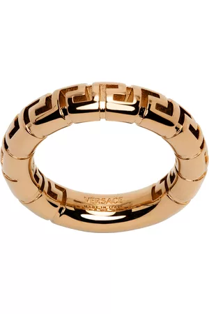 VERSACE Donna Anelli - Gold Greek Key Ring