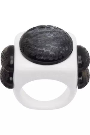 Jean Paul Gaultier Donna Anelli - White La Manso Edition Casablanca Ring