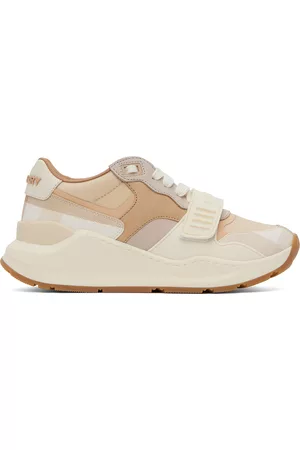 Burberry Donna Sneakers - Beige Check Sneakers