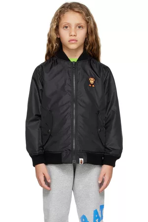 BAPE Giacche bomber - Kids ABC Camo Baby Milo Reversible Jacket