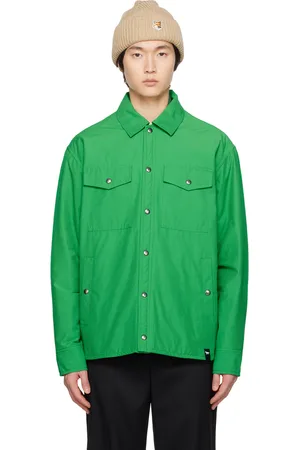 Maison Kitsuné Green Padded Jacket