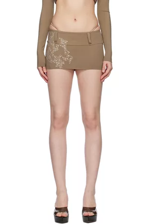 Poster Girl Donna Minigonne - Taupe Suzan Miniskirt