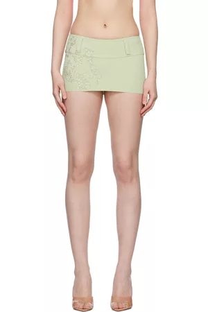 Poster Girl Donna Minigonne - Green Suzan Miniskirt