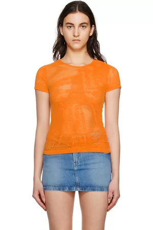 Diesel Donna T-shirt - Orange T-Jaque T-Shirt