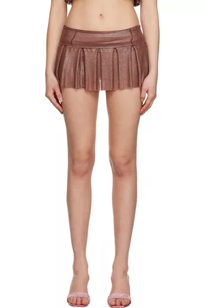Poster Girl Donna Minigonne - Brown Queenie Miniskirt