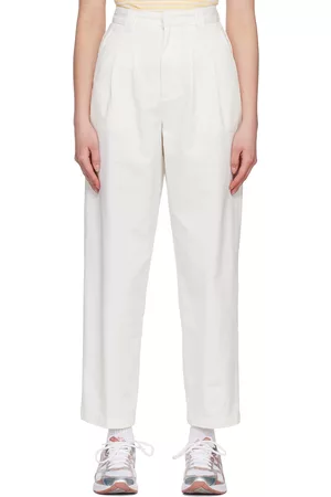 Carhartt Donna Pantaloni leggeri estivi - Off-White Tristin Trousers