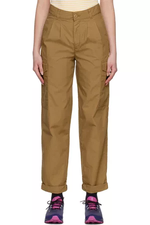 Carhartt Donna Pantaloni - Brown Collins Trousers