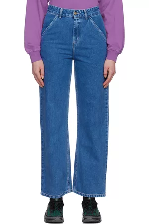 Carhartt Donna Pantaloni - Blue Simple Jeans