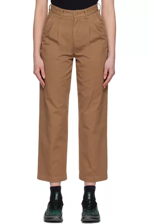 Carhartt Donna Pantaloni leggeri estivi - Brown Cara Trousers