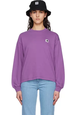 Carhartt Donna T-shirt - Purple Nelson Long Sleeve T-Shirt