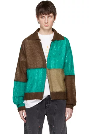 Andersson Bell Uomo Maglioni - Brown & Green Mateira Sweater