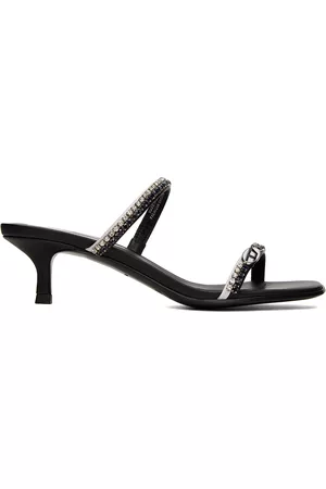 Diesel Donna Sandali - Black D-Kittie Heeled Sandals