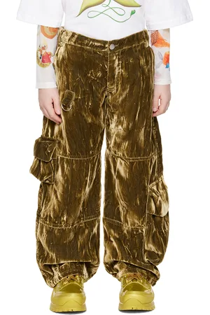 Collina Strada SSENSE Exclusive Kids Brown Lawn Cargo Pants