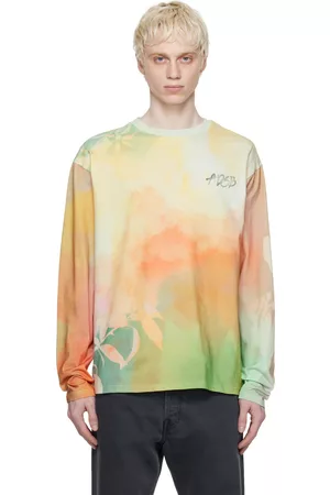 Andersson Bell Uomo Top - Multicolor Rhino Long Sleeve T-Shirt
