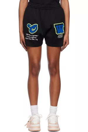 OFF-WHITE Donna Pantaloncini - Black Vars Hamer Shorts
