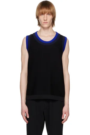 CFCL Black Garter Tank Top