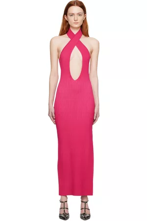 MISBHV Donna Vestiti lunghi - Pink Cutout Maxi Dress