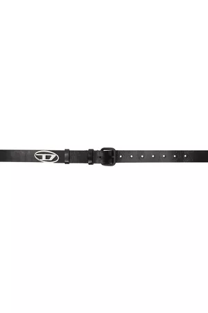 Diesel Donna Cinture - Black B-Inlay Belt