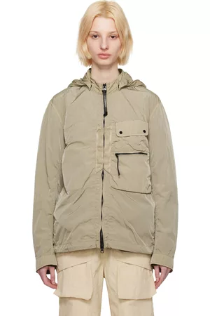C.P. Company Donna Giacche - Taupe Goggle Jacket