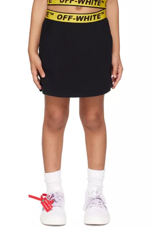 OFF-WHITE Bambina Gonne - Kids Black Industrial Skirt
