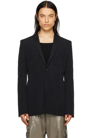 Rick Owens Black Fogpocket Blazer
