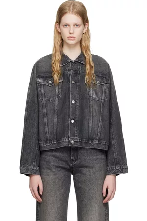 Hope Donna Giacche - Black Ink Denim Jacket