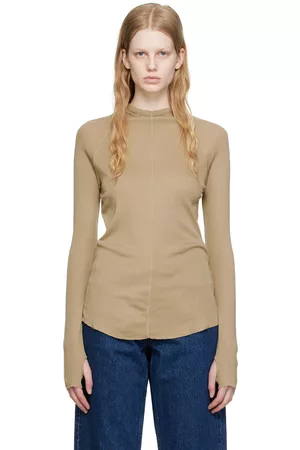 Hope Donna T-shirt - Taupe Fence Long Sleeve T-Shirt