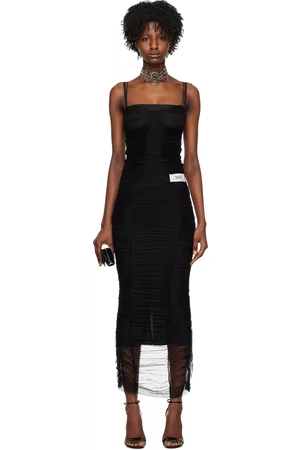 Dolce & Gabbana Donna Vestiti lunghi - Black Kim Kardashian Edition Maxi Dress