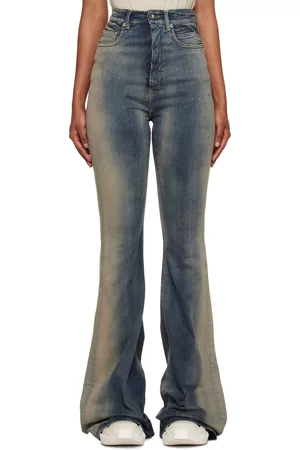Rick Owens Donna Jeans a zampa & bootcut - Blue Bolan Bootcut Jeans