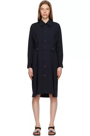 LEMAIRE Donna Vestiti casual - Navy Two Pocket Shirt Dress