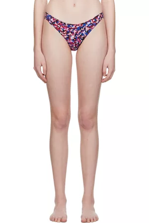 Isabel Marant Donna Bikini - Pink & Blue Saly Bikini Bottoms