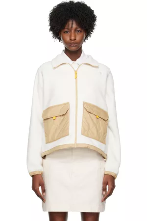 The North Face Donna Giacche di pile - White & Beige Royal Arch Jacket