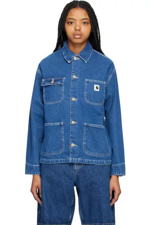 Carhartt Donna Giacche - Blue OG Michigan Denim Jacket