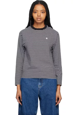 Carhartt Donna T-shirt - Black & White Coleen Long Sleeve T-Shirt