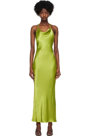 Bec & Bridge Donna Vestiti lunghi - Green Odessa Maxi Dress