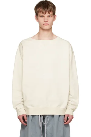 Maison Margiela White Embroidered Sweatshirt